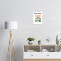Mount Tsukuba Vintage Travel Poster — Art Print | Wild Thread Co UK