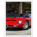 Alfa Romeo Tipo 33 Framed Art Print — detail view | Wild Thread Co