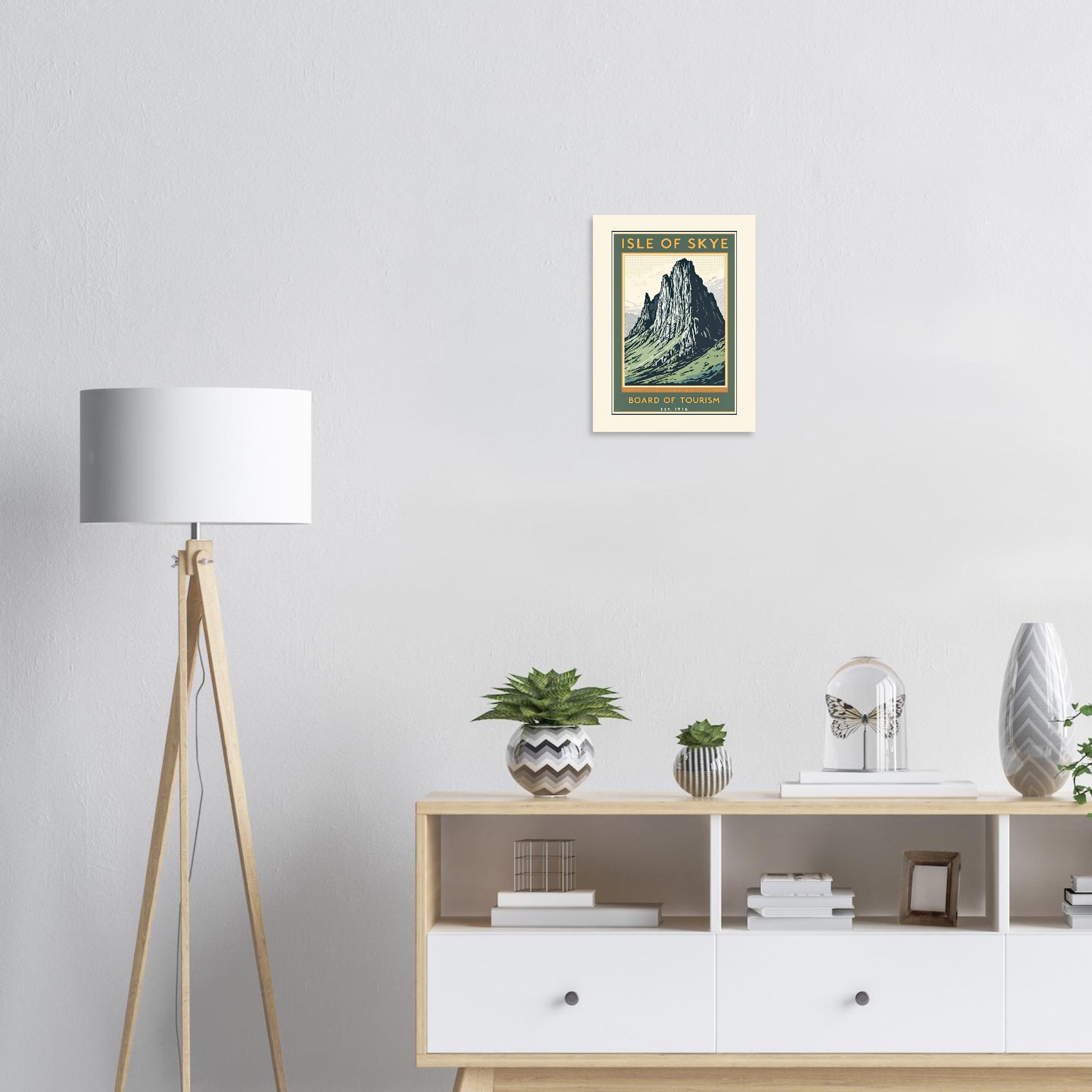 Isle Of Skye Vintage Travel Poster — Art Print | Wild Thread Co