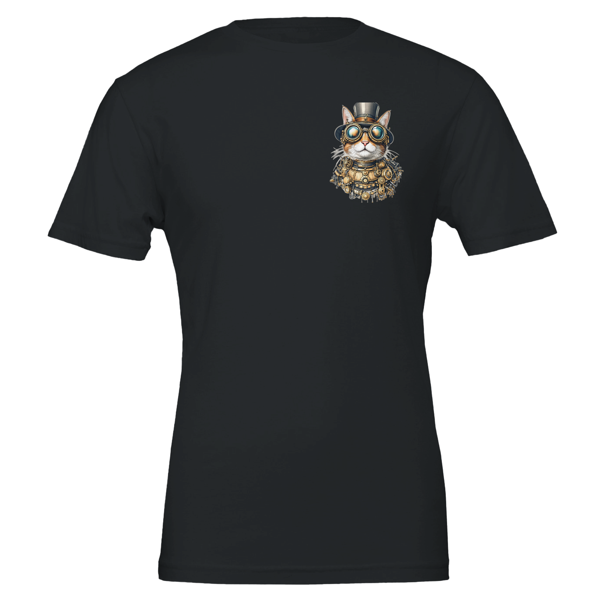 Steampunk Cat — T-Shirt | Wild Thread Co UK