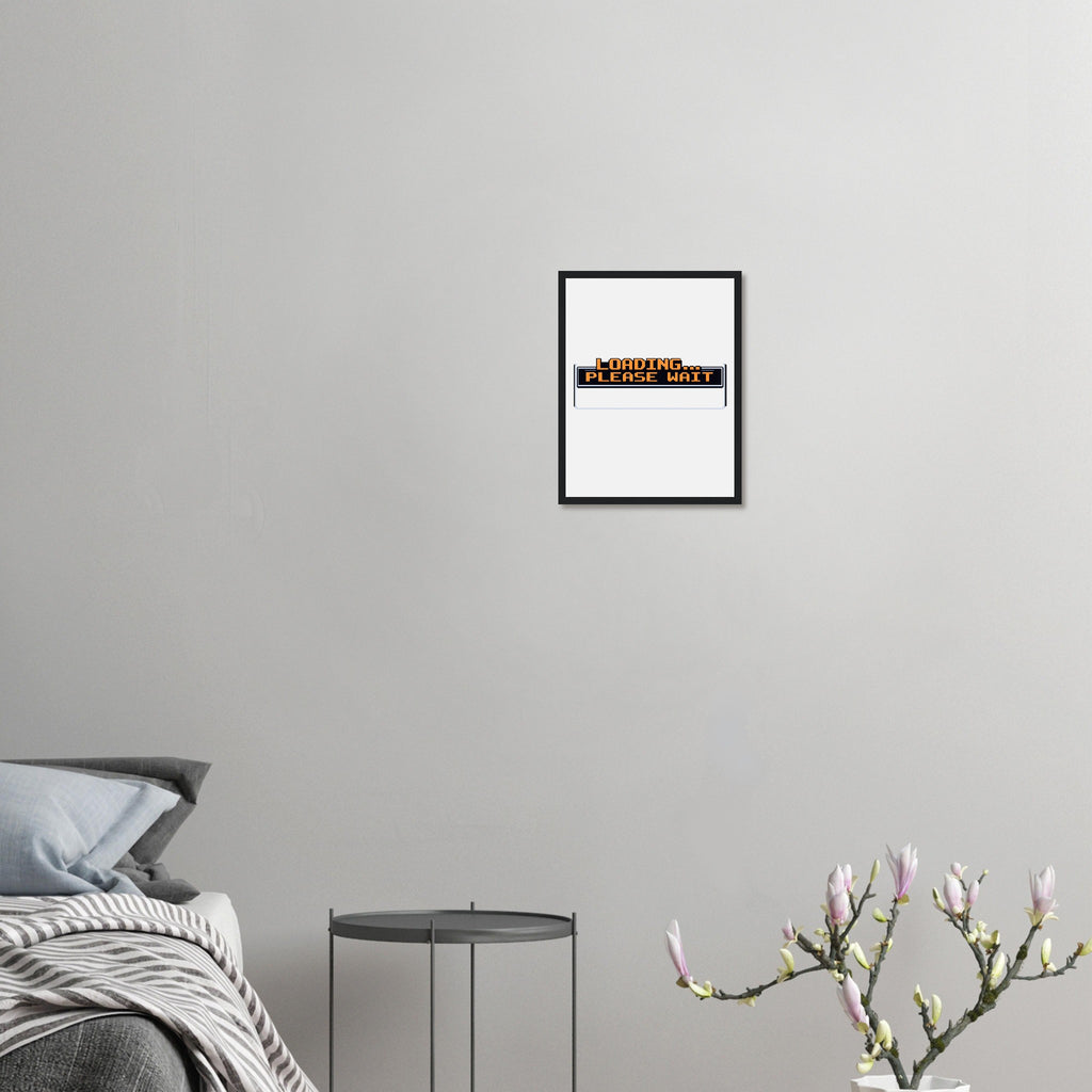 Y2k Early Internet Nostalgia Framed Art Print — detail view | Wild Thread Co