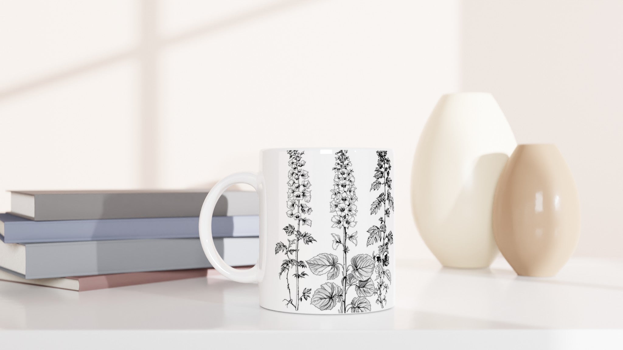 Victorian Poisonous Plants Mug — detail view | Wild Thread Co