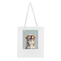 Dog In Snow Tote Bag Cotton Shopper UK — Tote Bag | Wild Thread Co