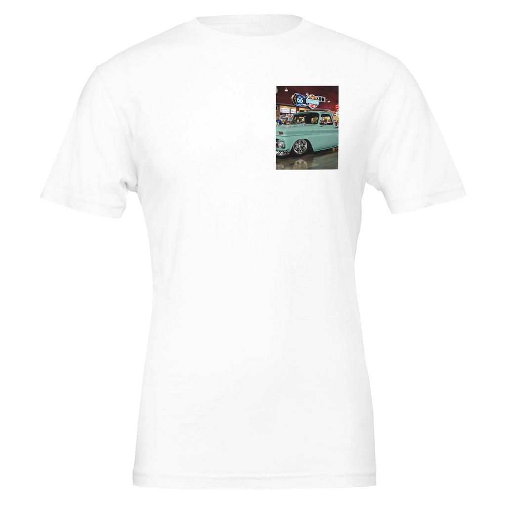 Chevy C10 Stepside T-Shirt — detail view | Wild Thread Co