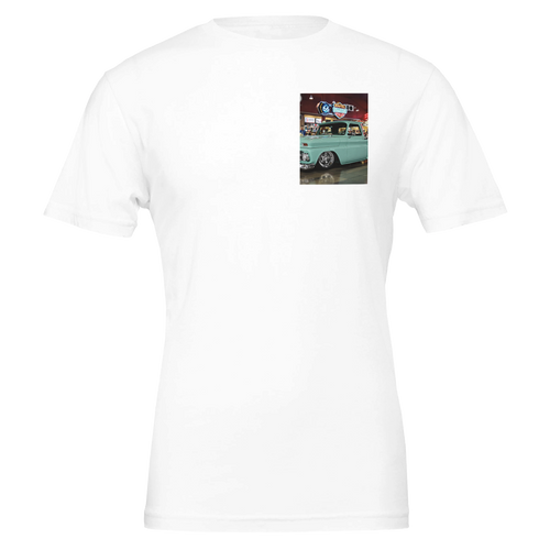 Chevy C10 Stepside T-Shirt — detail view | Wild Thread Co