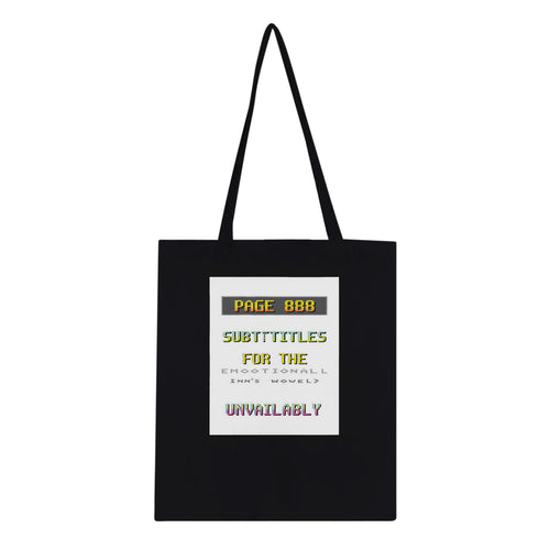 Ceefax Teletext Nostalgia Tote Bag — Tote Bag | Wild Thread Co