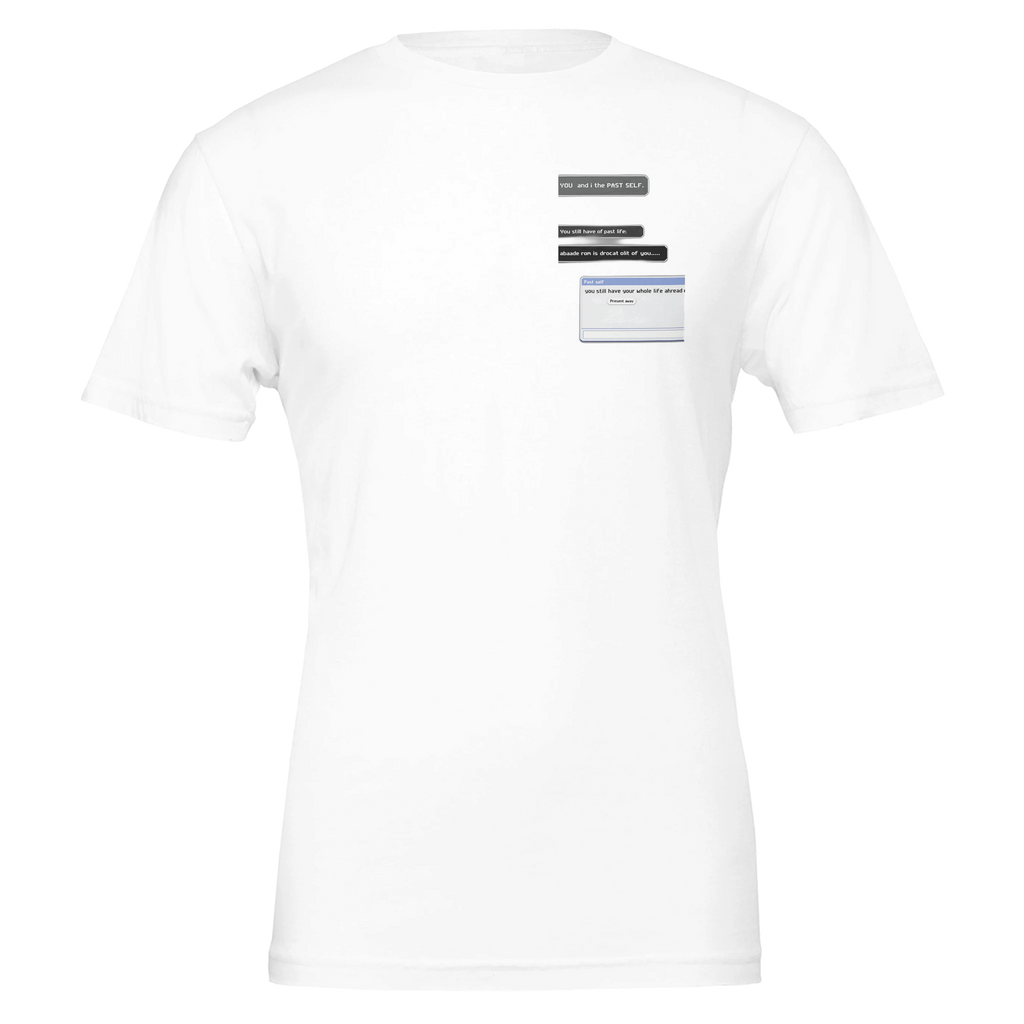 Y2k Early Internet Aim Nostalgia T-Shirt — detail view | Wild Thread Co