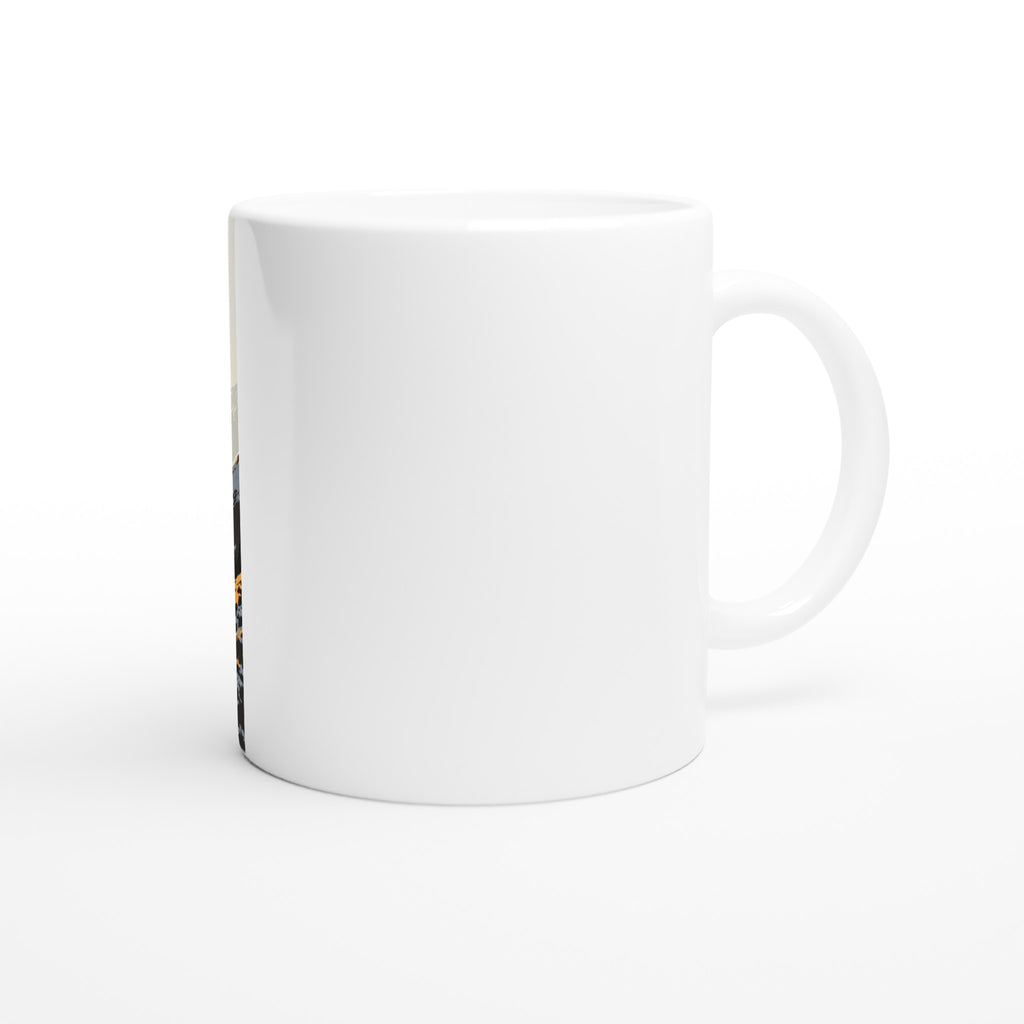 Welsh Hills Walker Mug — detail view | Wild Thread Co