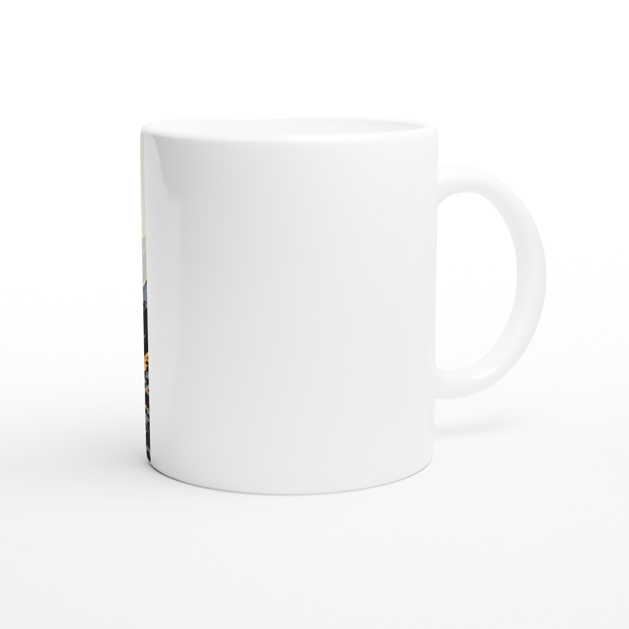 Welsh Hills Walker Mug — detail view | Wild Thread Co