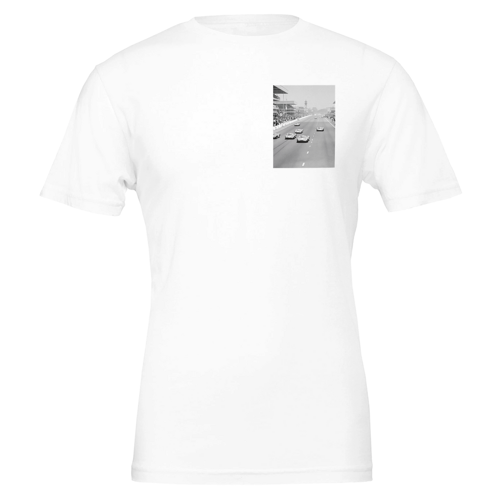 Ford Gt40 Vs Ferrari T-Shirt — detail view | Wild Thread Co