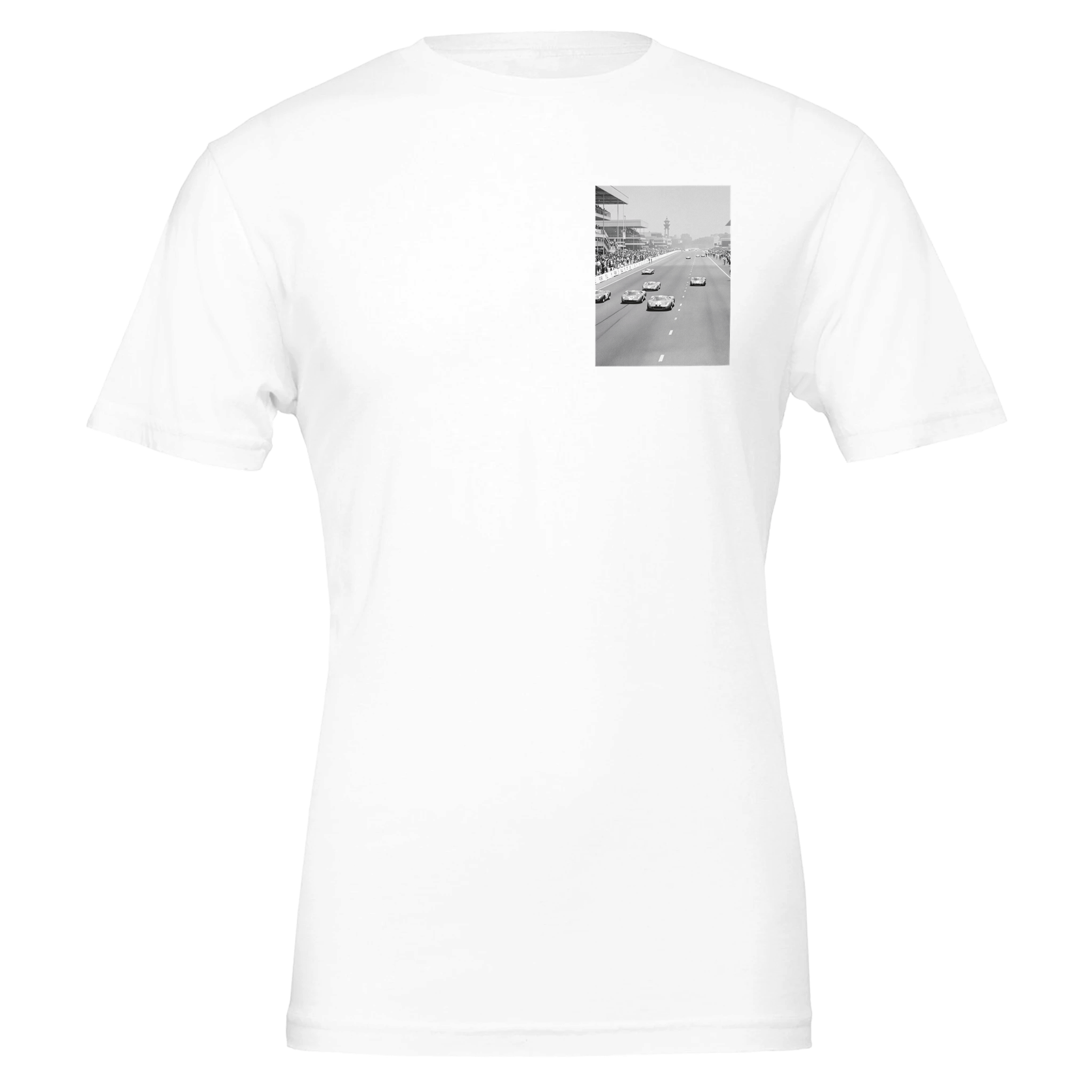 Ford Gt40 Vs Ferrari T-Shirt — detail view | Wild Thread Co