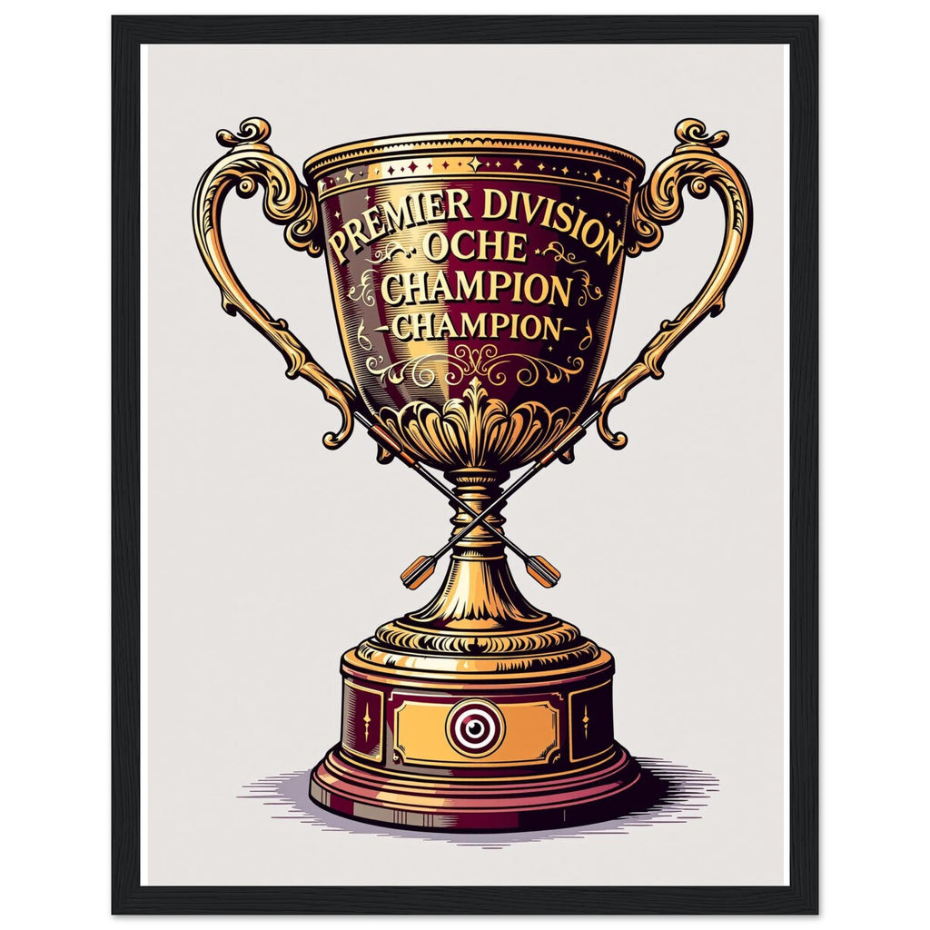 Retro Darts Pub Culture Framed Print Wall Art Ready to Hang UK — Framed Art Print | Wild Thread Co UK