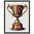 Retro Darts Pub Culture Framed Print Wall Art Ready to Hang UK — Framed Art Print | Wild Thread Co UK