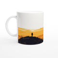 Golden Hour Hilltop Long Shadow Mug Coffee Tea Ceramic 11oz — Mug | Wild Thread Co