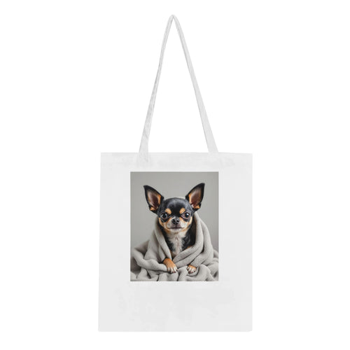 Chihuahua Attitude Tote Bag Cotton Shopper UK — Tote Bag | Wild Thread Co UK