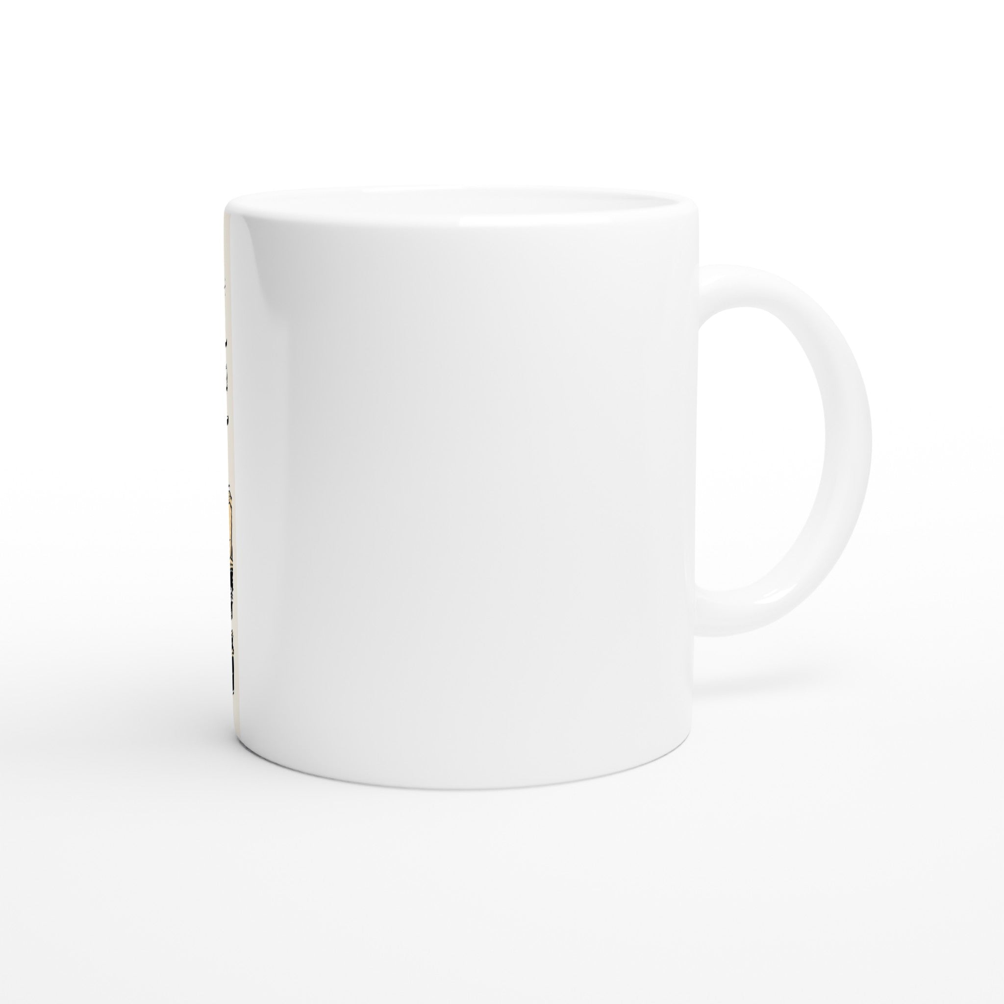 The Best Corner in England Country Pub Mug — detail view | Wild Thread Co
