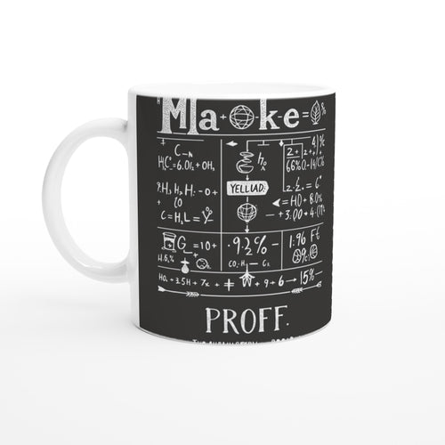 Baker Chemistry Blackboard T-Shirt Unisex Cotton Tee UK — T-Shirt | Wild Thread Co UK