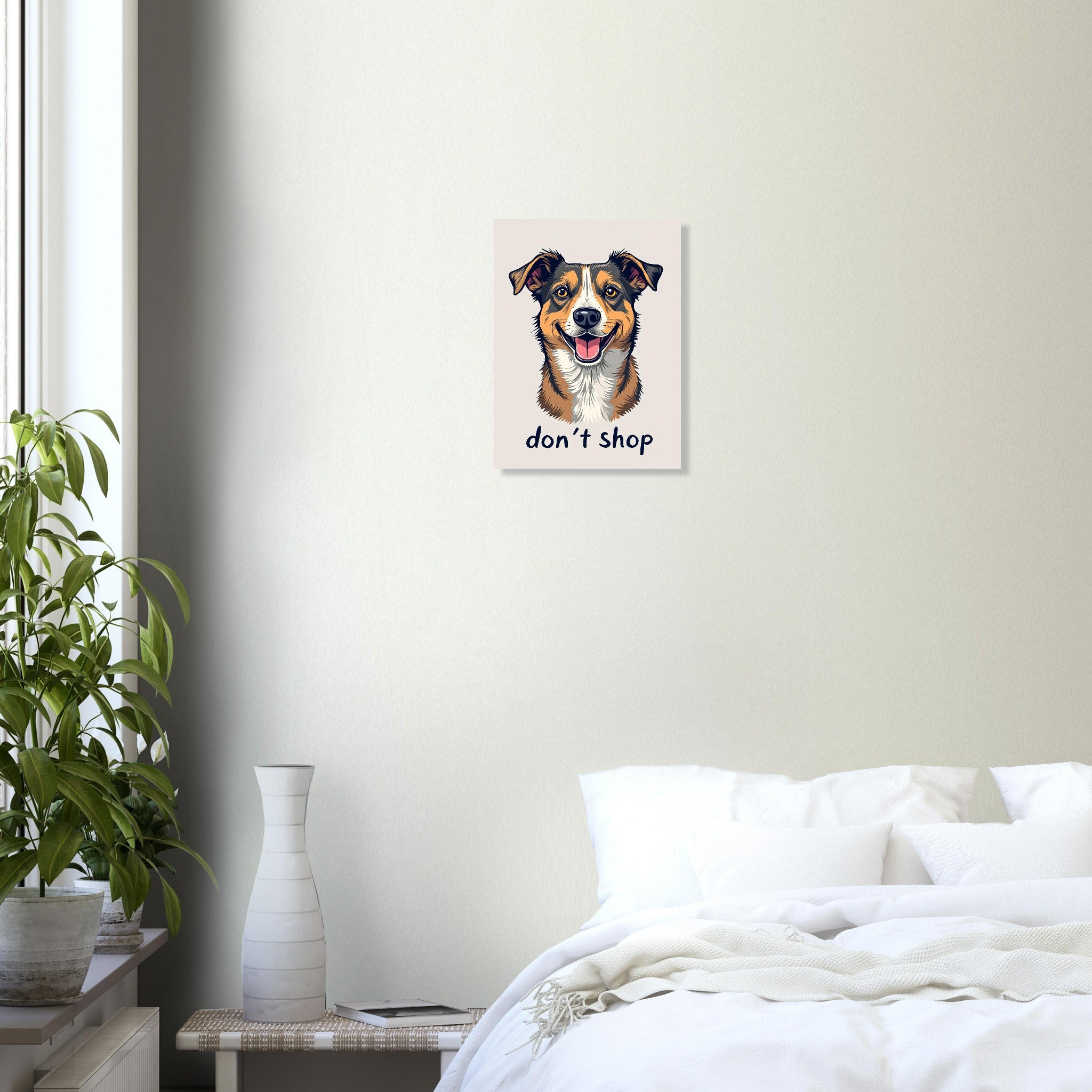 rescue dog hero Art Print Art Print — detail view | Wild Thread Co