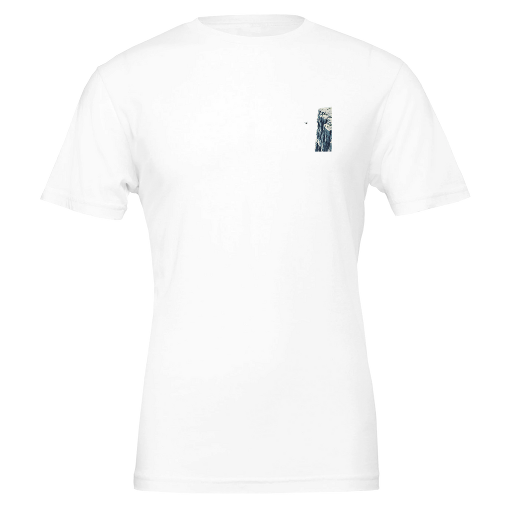 Coasteering Cliff Jump T-Shirt — detail view | Wild Thread Co