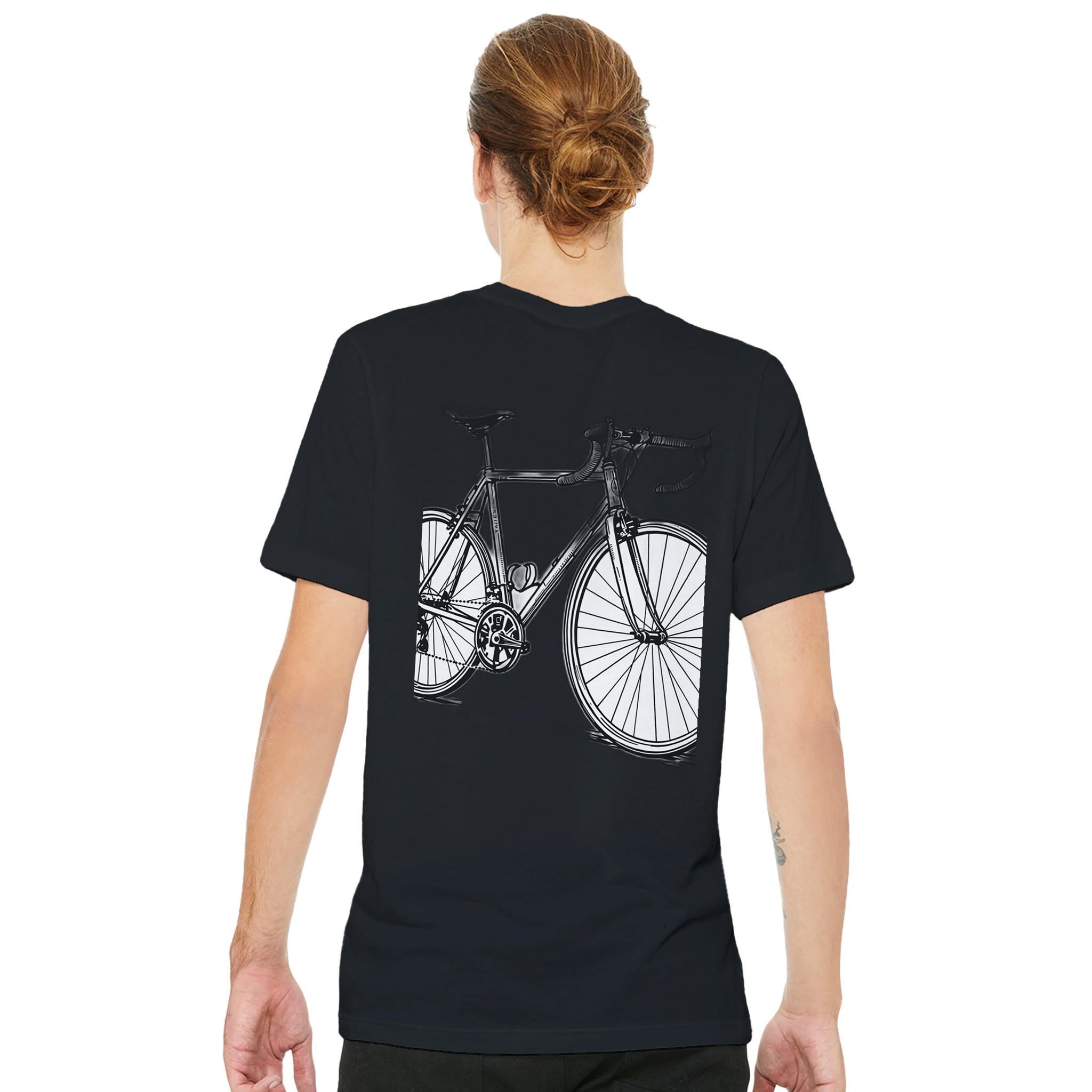 Retro Sports Cycling T-Shirt — detail view | Wild Thread Co