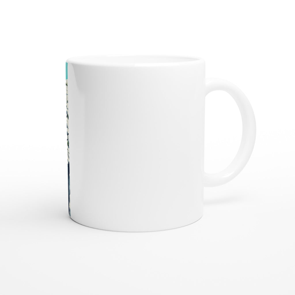 Coasteering Cliff Jump — Mug detail view | Wild Thread Co