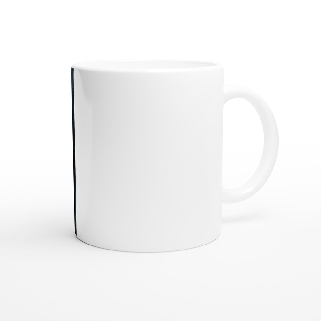 Ultramarathon Night Runner 3am Headtorch Mug — detail view | Wild Thread Co