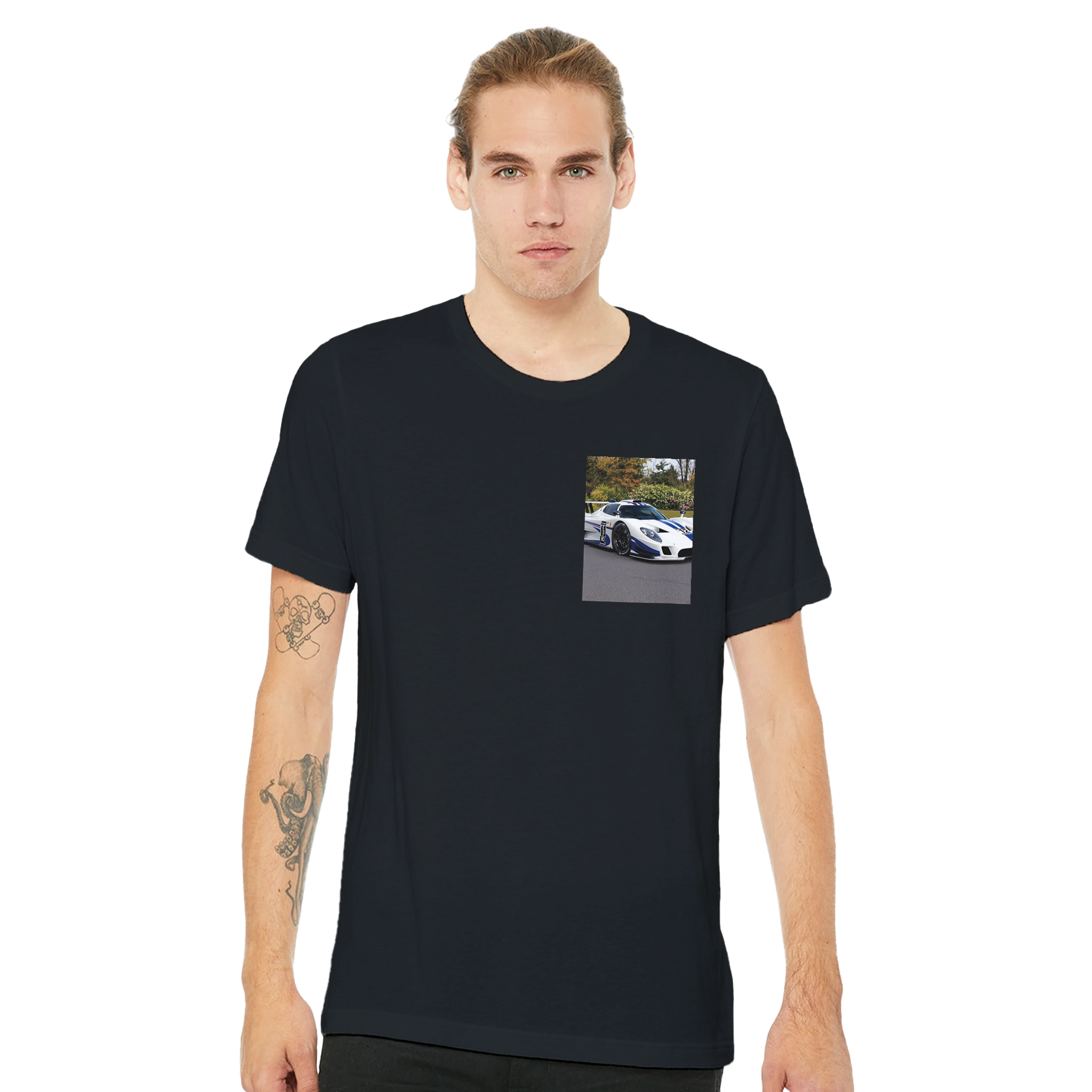 Maserati Mc12 T-Shirt — detail view | Wild Thread Co