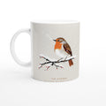 Winter Robin Snow Garden — Mug | Wild Thread Co UK