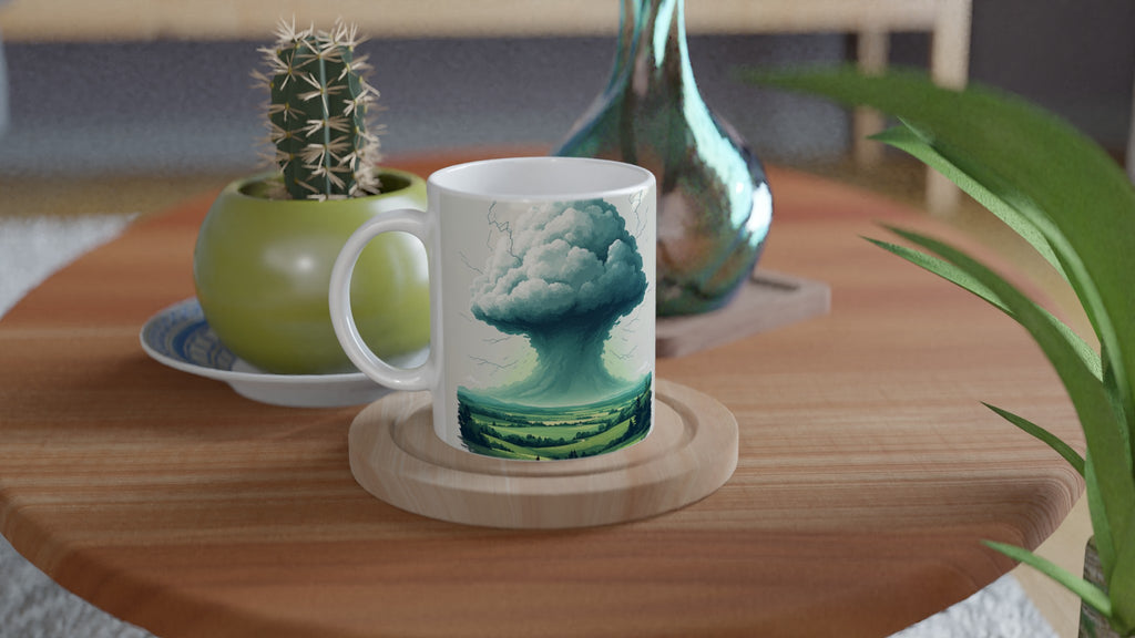 Thunderstorm Valley Mug — detail view | Wild Thread Co