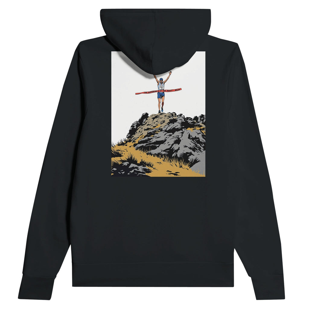 Fell Running Gift | Fell Race Summit Finish Hoodie | Hill Race Hoodie - Wild Thread Co