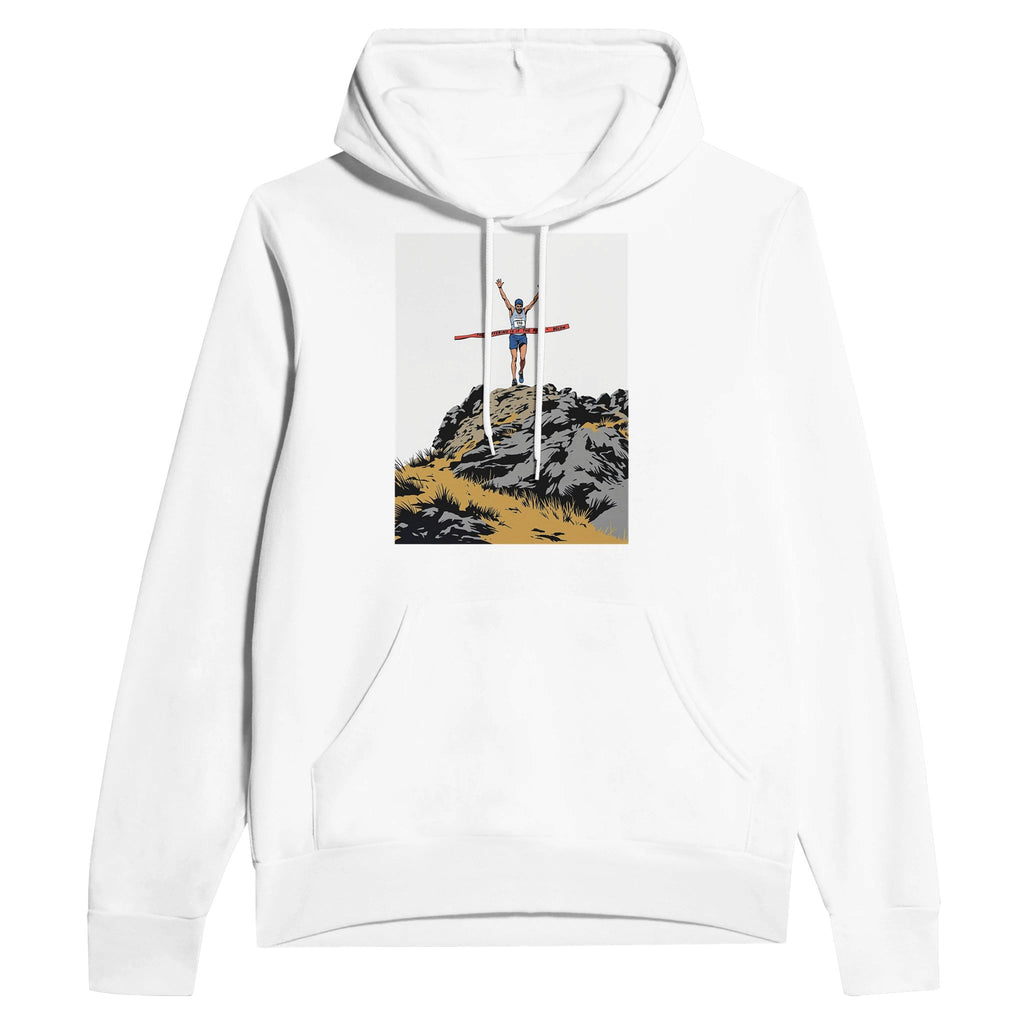 Fell Running Gift | Fell Race Summit Finish Hoodie | Hill Race Hoodie - Wild Thread Co