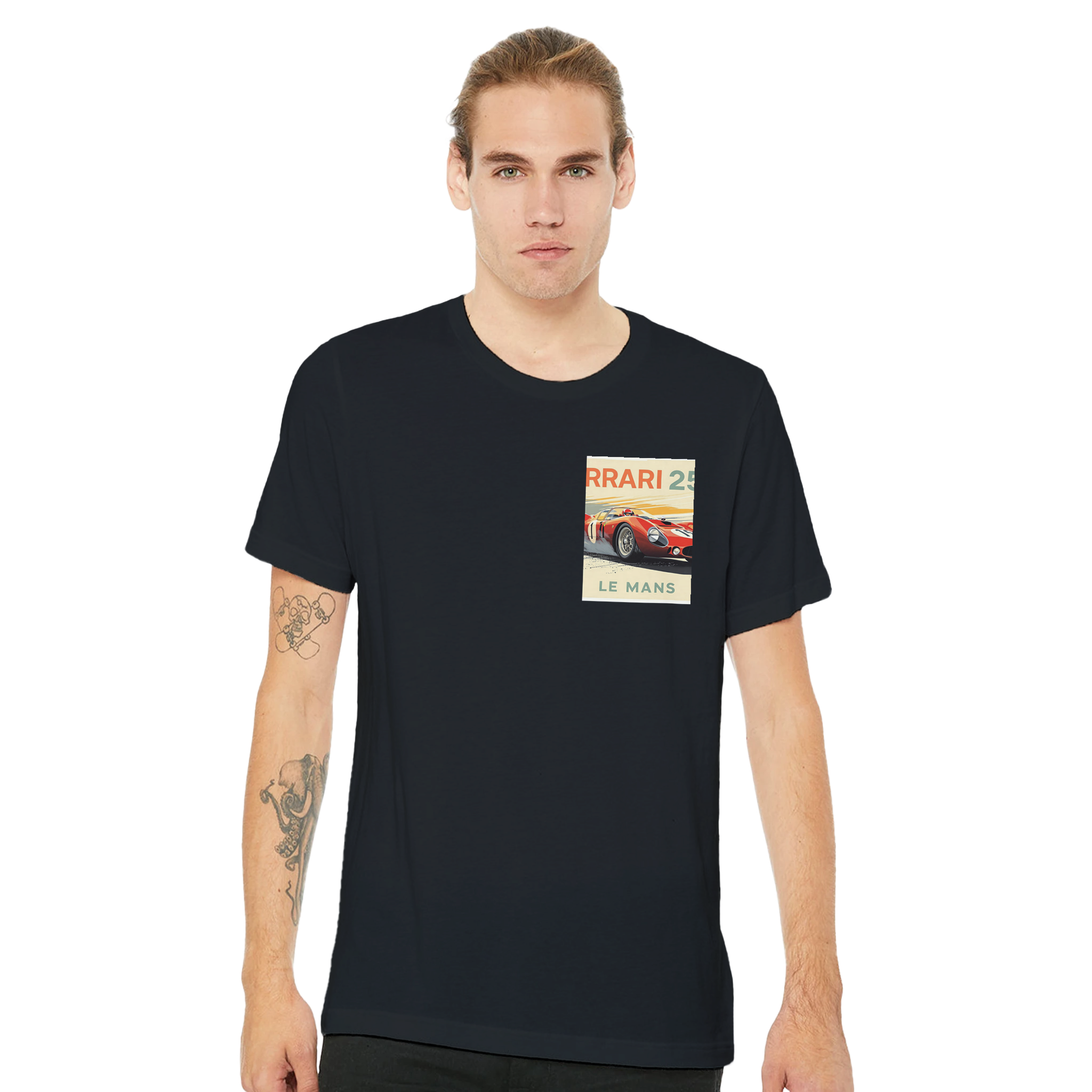 Ferrari 250 Gto Le Mans T-Shirt — detail view | Wild Thread Co
