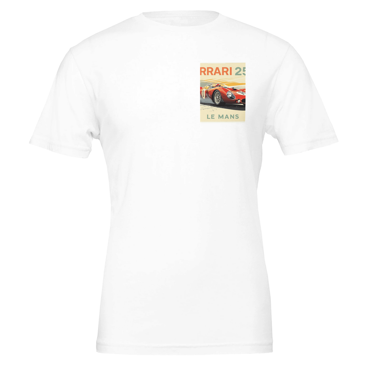 Ferrari 250 Gto Le Mans | T-Shirt | Garage Workshop Wall Art - Wild Thread Co
