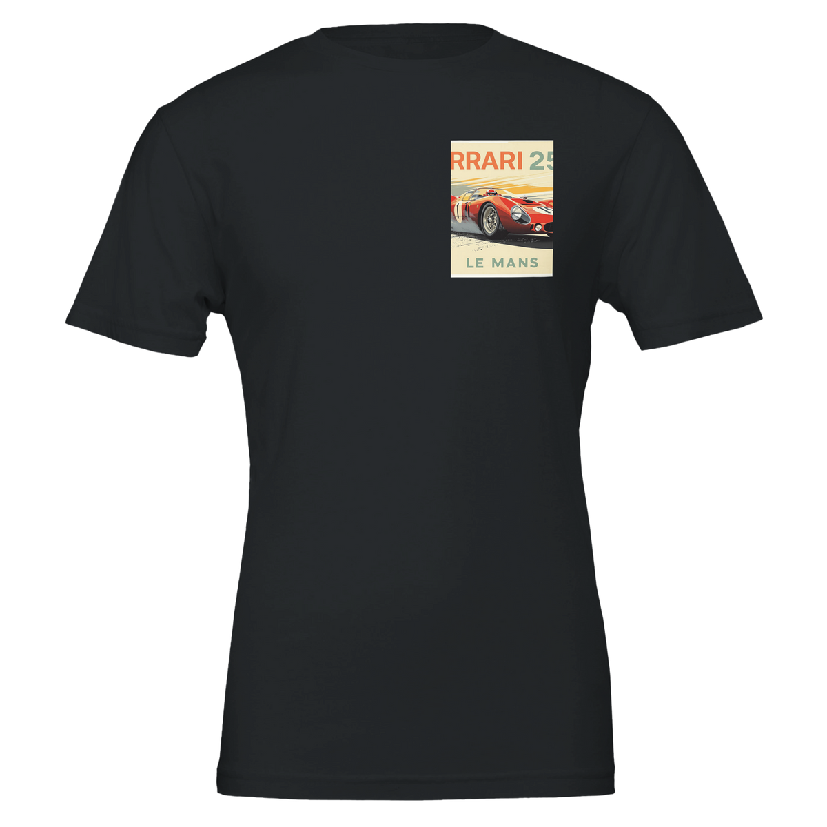 Ferrari 250 Gto Le Mans | T-Shirt | Garage Workshop Wall Art - Wild Thread Co