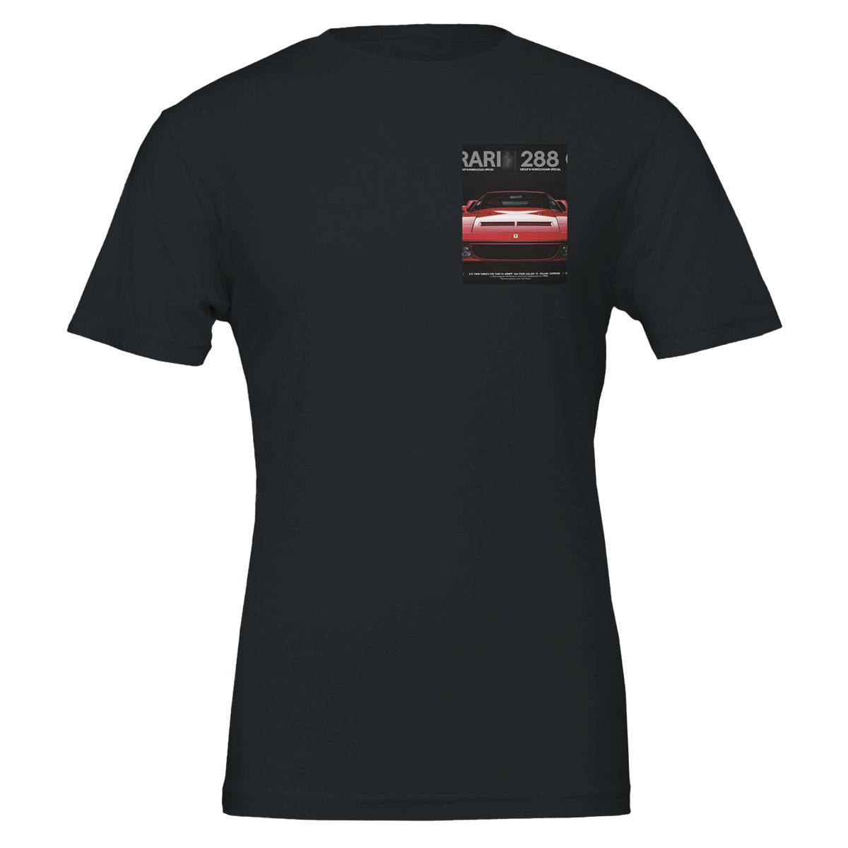 Ferrari 288 Gto Group B Rare | T-Shirt | Garage Workshop Wall Art - Wild Thread Co