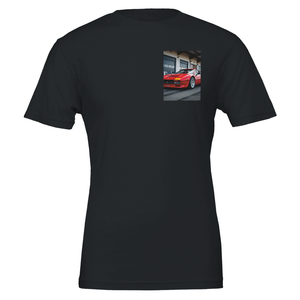 Ferrari 288 Gto T-Shirt — detail view | Wild Thread Co