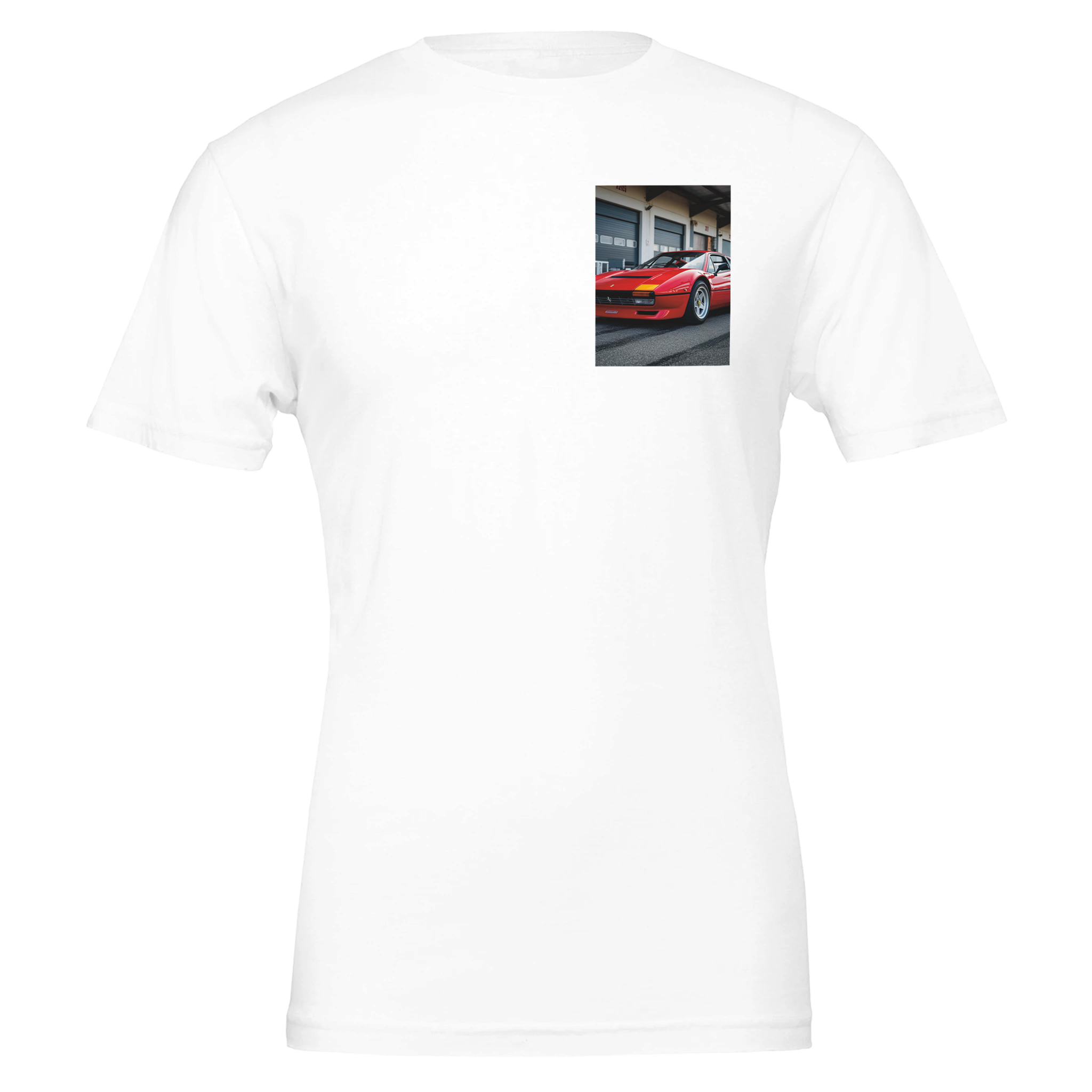 Ferrari 288 Gto T-Shirt — detail view | Wild Thread Co