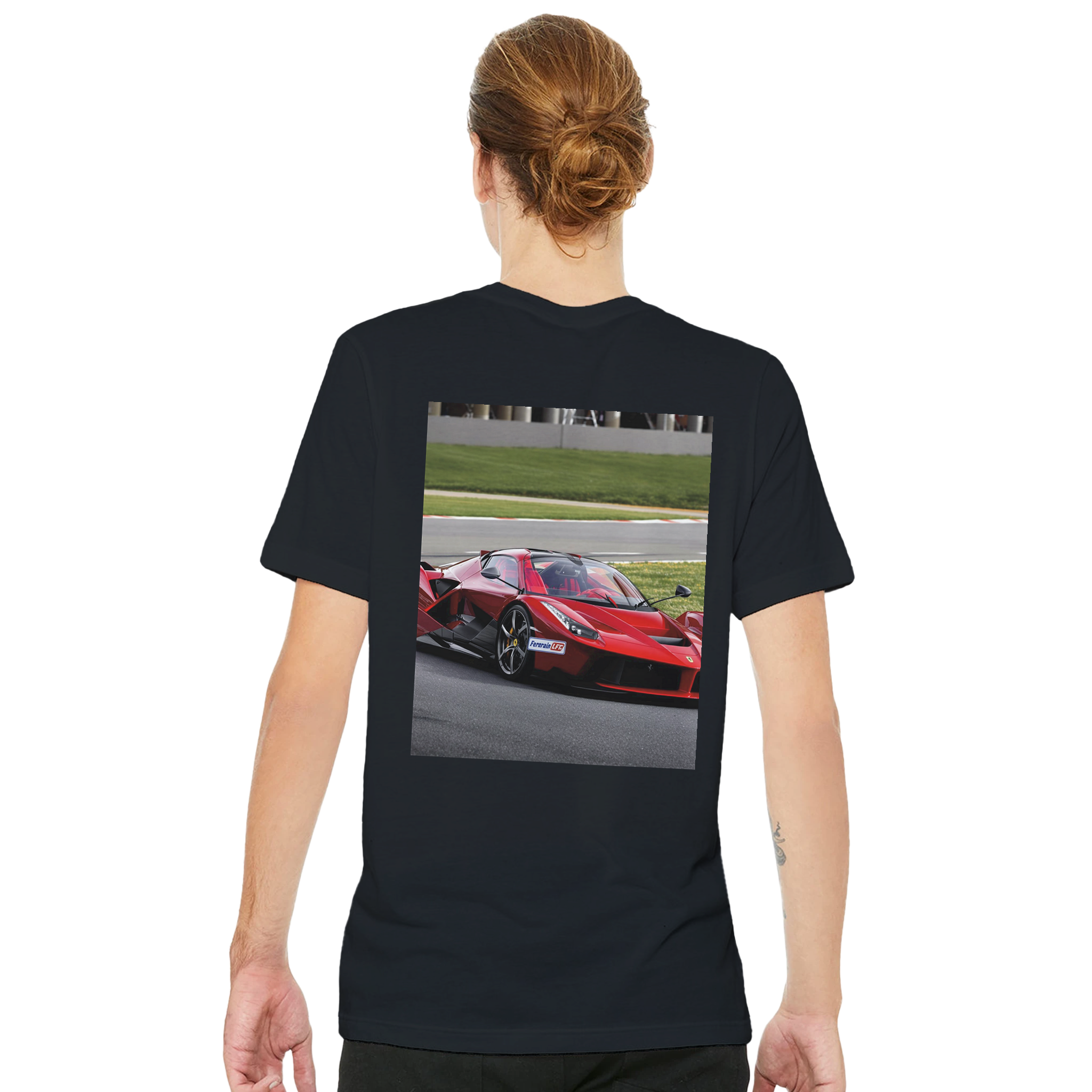Ferrari Laferrari T-Shirt — detail view | Wild Thread Co