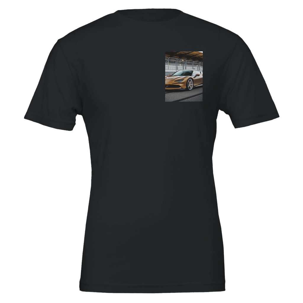 Ferrari Sf90 Stradale T-Shirt — detail view | Wild Thread Co