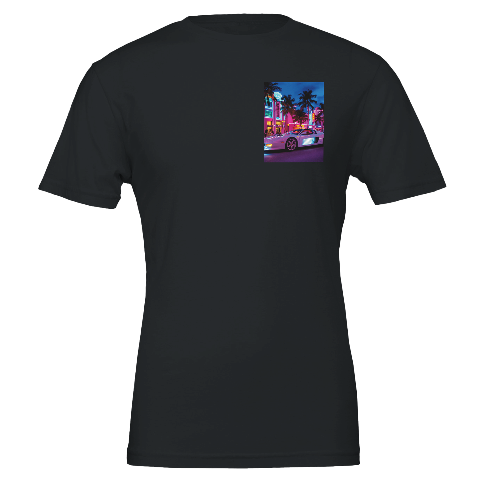 Ferrari Testarossa Miami — T-Shirt | Wild Thread Co UK