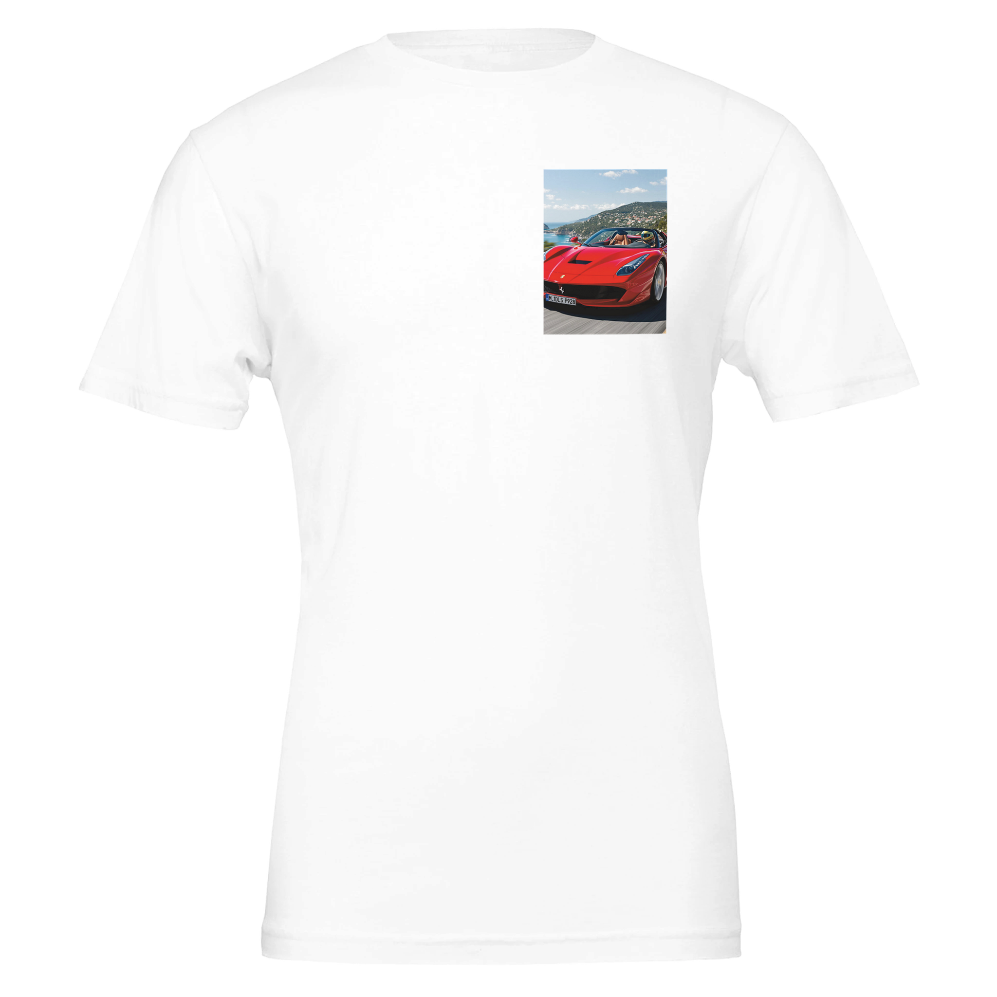 Ferrari Monza Sp2 T-Shirt — detail view | Wild Thread Co