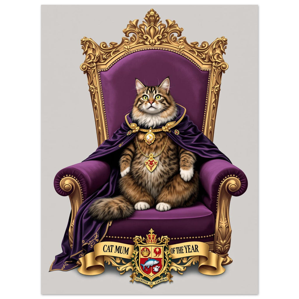 Cat Royal Portrait Spoof T-Shirt Unisex Cotton Tee UK — T-Shirt | Wild Thread Co