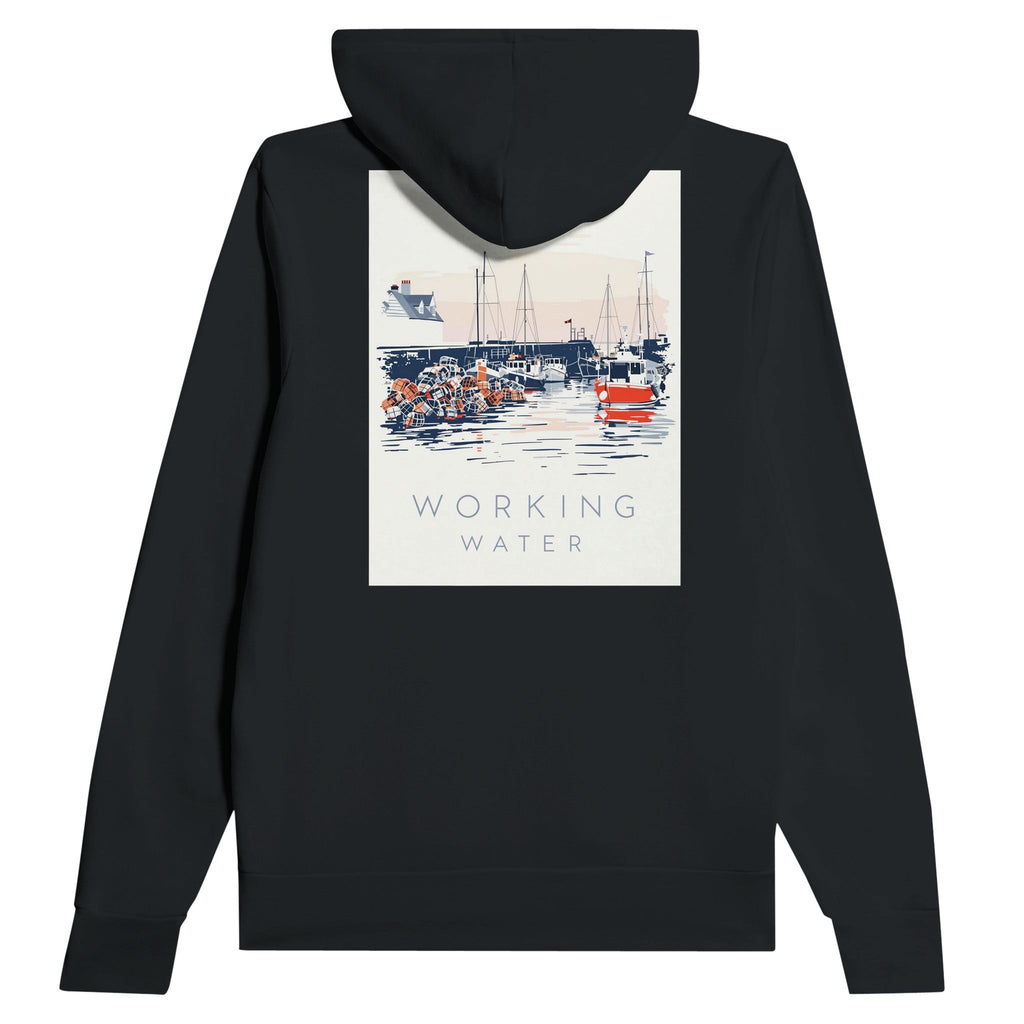 Fishing Village Harbour Hoodie | Coastal Heritage Hoodie | UK - Wild Thread Co