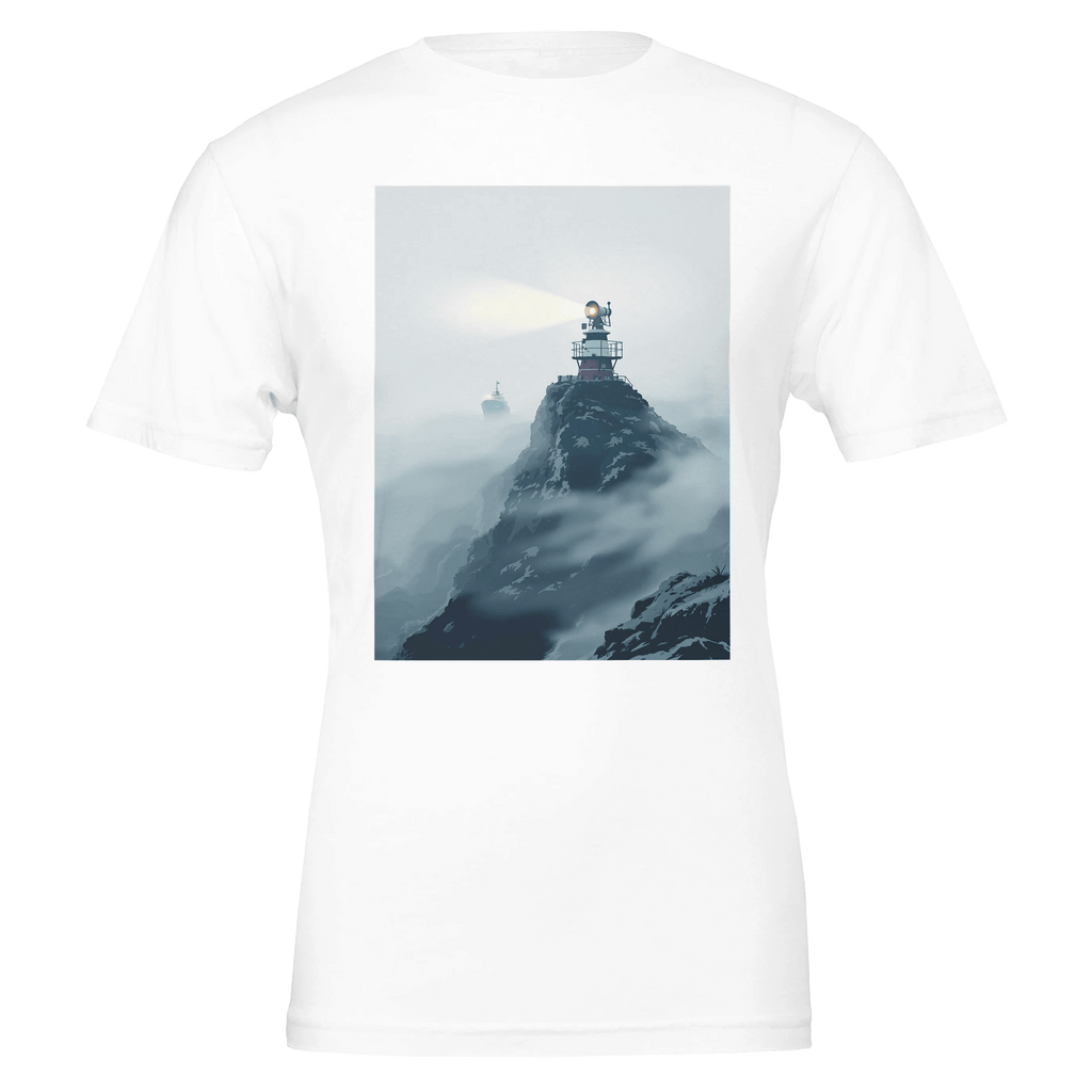 Foghorn Maritime T-Shirt | Coastal Tee UK Gift for Sailors - Wild Thread Co