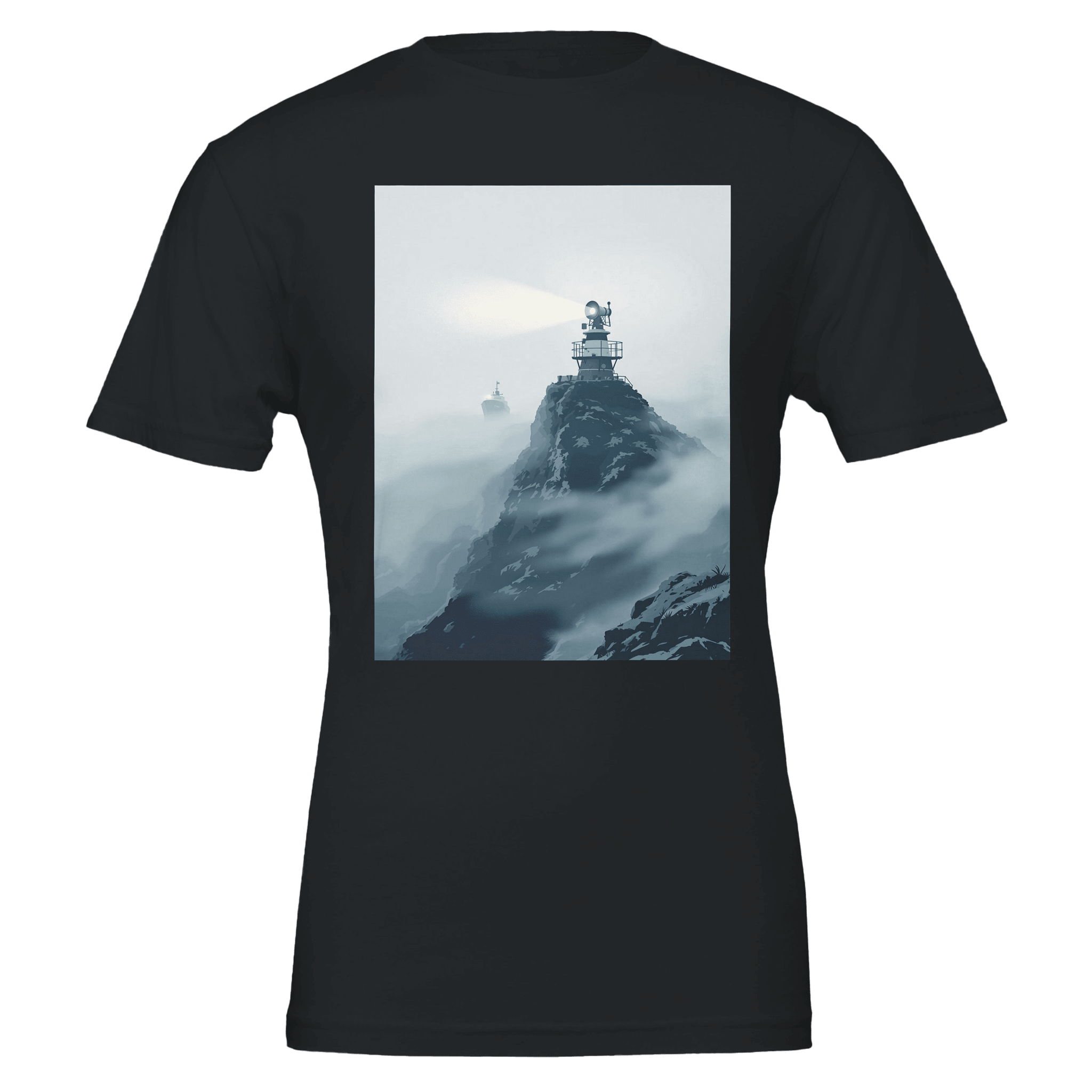 Foghorn Maritime T-Shirt | Coastal Tee UK Gift for Sailors - Wild Thread Co