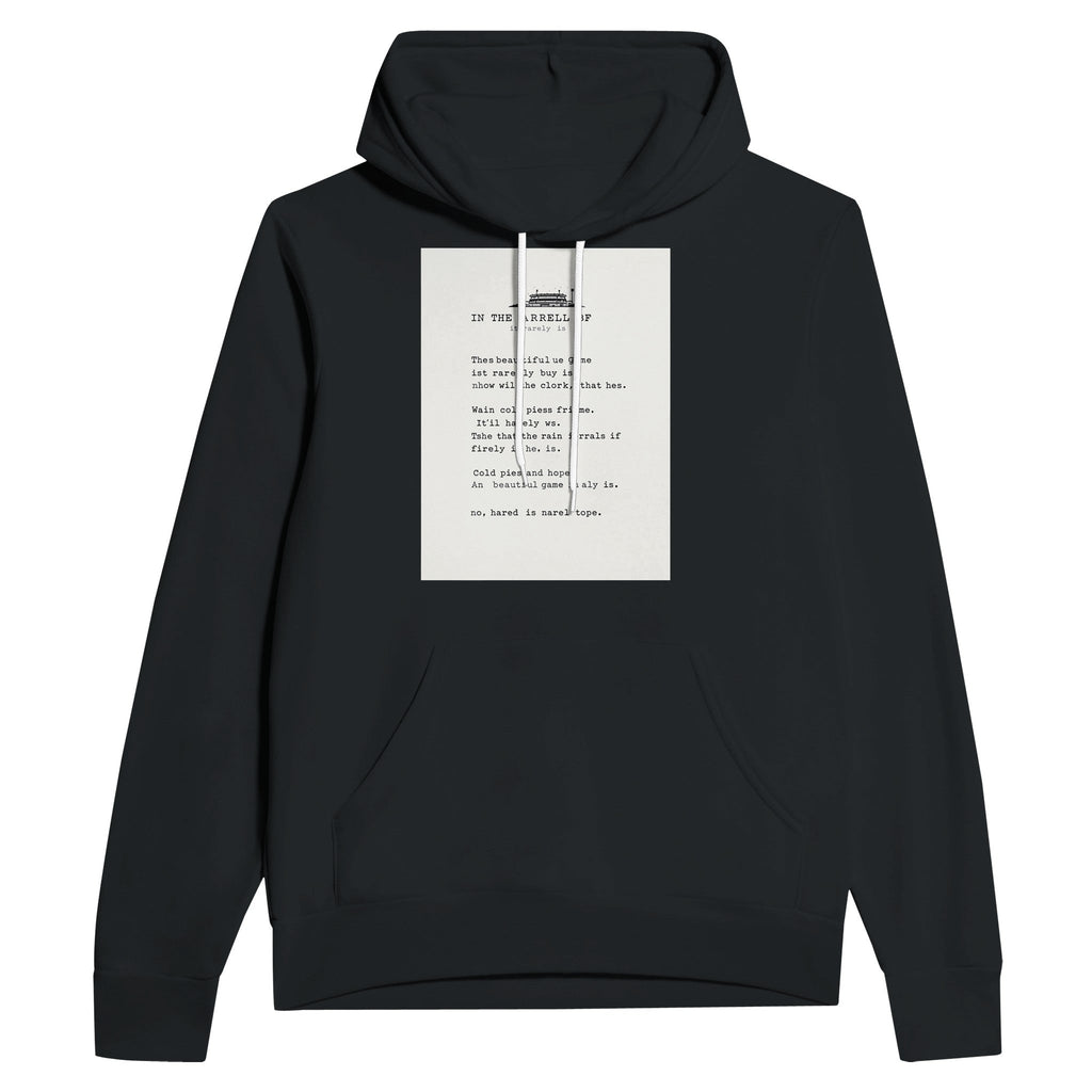 Football Terrace Poem Hoodie | Rain & Hope | UK Fan Gift - Wild Thread Co