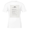 Football Terrace Poem T-Shirt | Rain & Hope | UK Fan Gift - Wild Thread Co