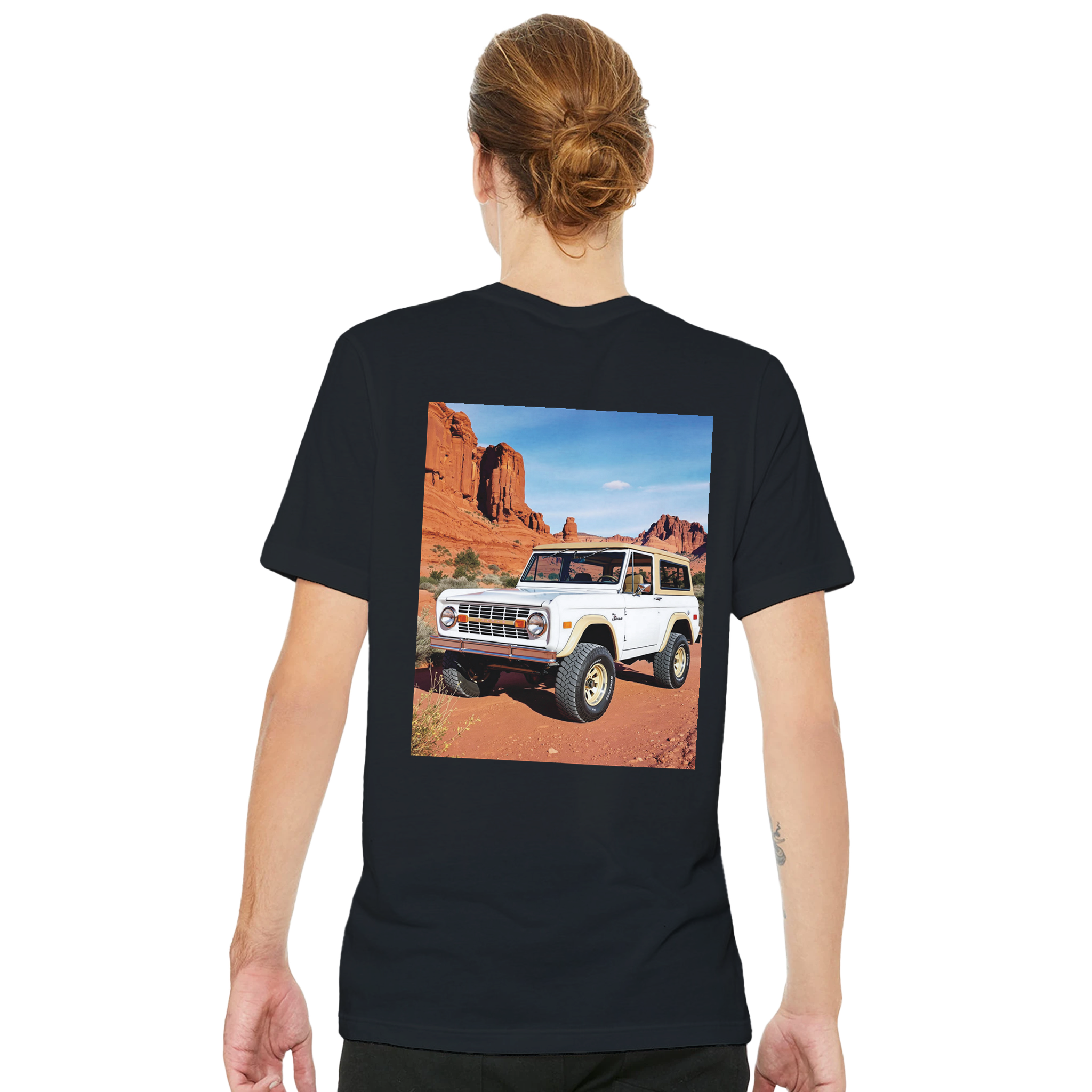 Ford Bronco Classic T-Shirt — detail view | Wild Thread Co