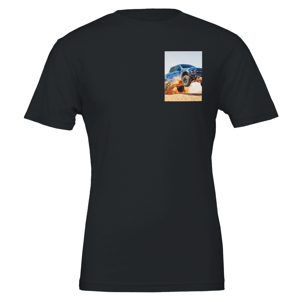 Ford F150 Raptor T-Shirt — detail view | Wild Thread Co