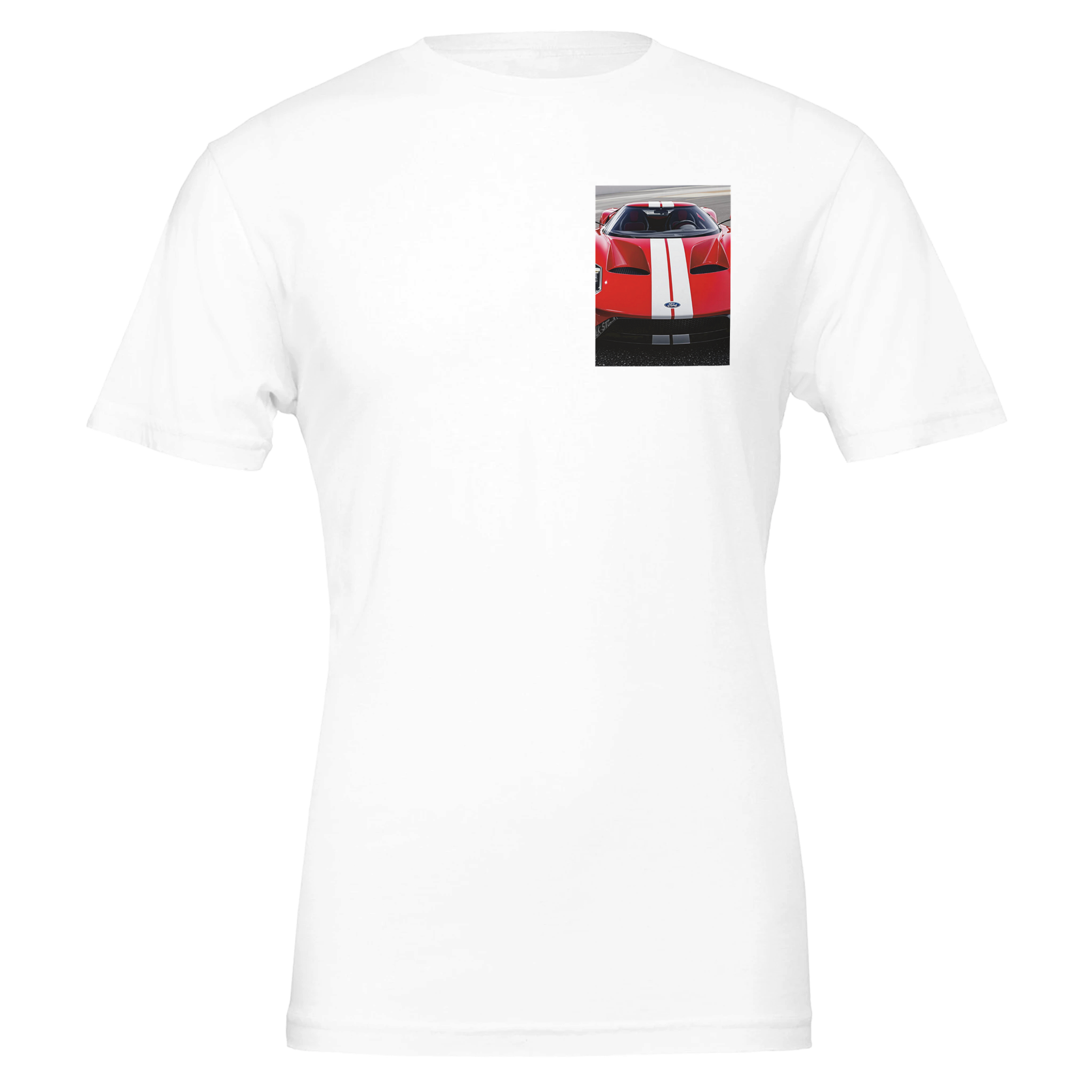 Ford Gt Heritage T-Shirt — detail view | Wild Thread Co